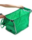 Wielokrotnego użytku duży wózek Clip-To-Cart sklep spożywczy Supermarket torby na zakupy przenośny zielony płócienna torba skład