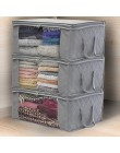 1/3 sztuk włókniny składany przenośny ubrania organizator Tidy pokrowiec walizka domowe pudło do przechowywania pojemnik na kołd