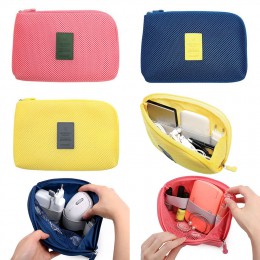 Pamięć cyfrowa torba dane usb organizer do kabli przewód słuchawkowy torba Pen Power Bank zestaw podróżny etui akcesoria elektro