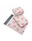 Różowa torba kurierska Flamingo/Snowflake / Coral Cartoon Anime Poly Mailers samoprzylepna plastikowa koperta pocztowa torba 10*
