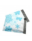 Różowa torba kurierska Flamingo/Snowflake / Coral Cartoon Anime Poly Mailers samoprzylepna plastikowa koperta pocztowa torba 10*