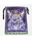 Najlepsze torby ze sznurkiem Tarot niestandardowa torba z nadrukiem do przechowywania worki typu próżniowego rozmiar 18X22cm tor