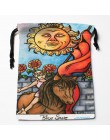 Najlepsze torby ze sznurkiem Tarot niestandardowa torba z nadrukiem do przechowywania worki typu próżniowego rozmiar 18X22cm tor