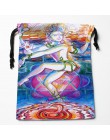 Najlepsze torby ze sznurkiem Tarot niestandardowa torba z nadrukiem do przechowywania worki typu próżniowego rozmiar 18X22cm tor