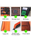 Wodoodporna iPad organizator dane USB kabel słuchawkowy próbnik Power Bank torba do przechowywania podróżna zestaw cyfrowe gadże