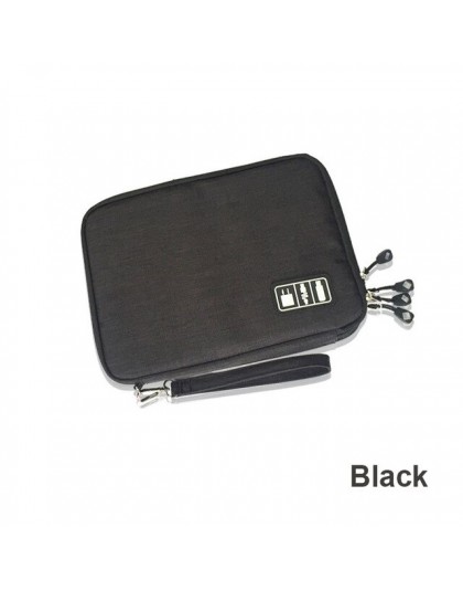 Wodoodporna iPad organizator dane USB kabel słuchawkowy próbnik Power Bank torba do przechowywania podróżna zestaw cyfrowe gadże