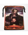 Najlepsze torby ze sznurkiem Tarot niestandardowa torba z nadrukiem do przechowywania worki typu próżniowego rozmiar 18X22cm tor