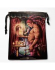 Najlepsze torby ze sznurkiem Tarot niestandardowa torba z nadrukiem do przechowywania worki typu próżniowego rozmiar 18X22cm tor