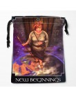 Najlepsze torby ze sznurkiem Tarot niestandardowa torba z nadrukiem do przechowywania worki typu próżniowego rozmiar 18X22cm tor