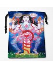 Najlepsze torby ze sznurkiem Tarot niestandardowa torba z nadrukiem do przechowywania worki typu próżniowego rozmiar 18X22cm tor