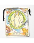 Najlepsze torby ze sznurkiem Tarot niestandardowa torba z nadrukiem do przechowywania worki typu próżniowego rozmiar 18X22cm tor