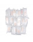 100 sztuk Mini zamek z tworzywa sztucznego torby Ziplock do pakowania pigułek woreczki małe torby na zamek błyskawiczny 0.12mm g