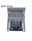 100 sztuk/partia antystatyczna aluminiowa torba do przechowywania Zip Lock Resealable Anti Static etui na akcesoria elektroniczn
