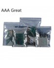 100 sztuk/partia antystatyczna aluminiowa torba do przechowywania Zip Lock Resealable Anti Static etui na akcesoria elektroniczn