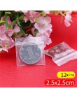 100 sztuk Mini zamek z tworzywa sztucznego torby Ziplock do pakowania pigułek woreczki małe torby na zamek błyskawiczny 0.12mm g