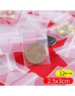 100 sztuk Mini zamek z tworzywa sztucznego torby Ziplock do pakowania pigułek woreczki małe torby na zamek błyskawiczny 0.12mm g