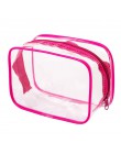 Nowe przenośne torby podróżne Zip Look torby z pvc wodoodporna torebka do przechowywania makijażu kosmetyczka kosmetyczka Transp