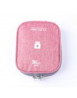Torba do przechowywania podróżna do leków torba na samochód pill pusta apteczka pierwszej pomocy organizer do domu na tabletki p