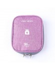 Torba do przechowywania podróżna do leków torba na samochód pill pusta apteczka pierwszej pomocy organizer do domu na tabletki p