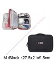 BUBM gadżet Organizer Case pamięć cyfrowa torba elektronika Organizer do ładowarek kable dysk twardy iPad Mini etui ochronne