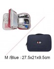 BUBM gadżet Organizer Case pamięć cyfrowa torba elektronika Organizer do ładowarek kable dysk twardy iPad Mini etui ochronne