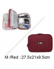 BUBM gadżet Organizer Case pamięć cyfrowa torba elektronika Organizer do ładowarek kable dysk twardy iPad Mini etui ochronne