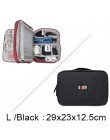 BUBM gadżet Organizer Case pamięć cyfrowa torba elektronika Organizer do ładowarek kable dysk twardy iPad Mini etui ochronne