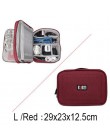 BUBM gadżet Organizer Case pamięć cyfrowa torba elektronika Organizer do ładowarek kable dysk twardy iPad Mini etui ochronne