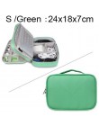 BUBM gadżet Organizer Case pamięć cyfrowa torba elektronika Organizer do ładowarek kable dysk twardy iPad Mini etui ochronne