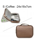 BUBM gadżet Organizer Case pamięć cyfrowa torba elektronika Organizer do ładowarek kable dysk twardy iPad Mini etui ochronne