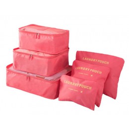 6 sztuk/zestaw torba do przechowywania podróżna odzież Tidy etui organizer bagażu przenośny pojemnik wodoodporne pudełko Drop Sh