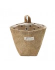 Home Decor z kieszeniami do zawieszenia kosz do przechowywania mały worek organizer do suszenia prania organizer na kosmetyki wo