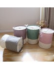 45*35cm Patchwork kosze do przechowywania drobiazgów ekologiczne mody domowe zabawki ubrania organizatorzy pojemnik gospodarstwa