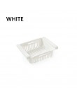 ABS Slide Storage organizator stojaków regulowana lodówka uchwyt półki szuflada organizator do oszczędzenia miejsca owoce przeką
