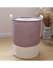 45*35cm Patchwork kosze do przechowywania drobiazgów ekologiczne mody domowe zabawki ubrania organizatorzy pojemnik gospodarstwa