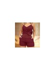 Plus rozmiar kobiety kombinezon Spaghetti pasek body kobiety Slim Fit kombinezon typu bodycon 2019 body z krótkim rękawem przedn