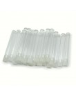 25 sztuk szczęście DIY butelki z życzeniami przeźroczyste tworzywo sztuczne probówki zrobić życzenie butelki 83*11mm zrobić życz