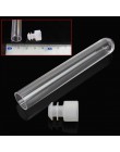 25 sztuk szczęście DIY butelki z życzeniami przeźroczyste tworzywo sztuczne probówki zrobić życzenie butelki 83*11mm zrobić życz