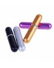 Anpro 5ml przenośna aluminiowa butelka do perfum w sprayu wielokrotnego napełniania pojemnik podróżny z pustymi pojemnikami bute