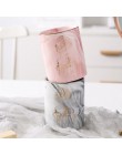 Styl skandynawski zbiornik z marmuru ceramiczny słoik pędzel kosmetyczny obsadka do pióra nóż widelec do przechowywania uchwyt H