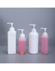 Plastikowe butelki z pompką wielokrotnego użytku różnej wielkości pojemne praktyczne oryginalne modne