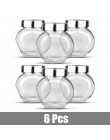 1PcsRSCHEF 1 sztuk 180ML szklane zamknięte puszki/słoik do przechowywania żywności przyprawy herbaty fasola cukierki konserwacja