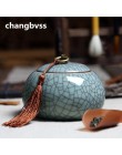 Chinoiserie Style ceramika zbiornik na herbatę herbata cukier przyprawy słoiki do przechowywania porcelanowe słoiki na przyprawy