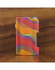 Tekstury przypadku skóry dla Dovpo Topside Dual 200W zestaw silikonowy pokrowiec Wrap naklejka ochronna dla GeekVape NOVA 200 W 