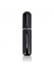 CARRYWON 5ml przenośny Mini aluminium wielokrotnego napełniania perfumy w sprayu pojemnik na kosmetyki recyrkulacja samopompując