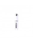 CARRYWON 5ml przenośny Mini aluminium wielokrotnego napełniania perfumy w sprayu pojemnik na kosmetyki recyrkulacja samopompując