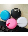 Wielofunkcyjny kształt zaokrąglony pudełko typu organizer linia danych kable futerał do przechowywania plastikowy pojemnik słuch