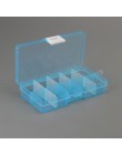 10 siatki regulowane przeźroczyste tworzywo sztuczne pudełko na małe przedmioty narzędzie jubilerskie pudełko koralik organizer 
