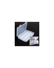 Life Essential 24 komora ozdoby schowek praktyczna regulowana obudowa z tworzywa sztucznego na pierścienie kulki biżuteria organ