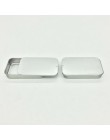 1 sztuk 51*10*26mm miniżelazko Box slajdów zakryte przechowywanie Box biżuteria ślubna pojemniki na pigułki przenośne pudełka bl